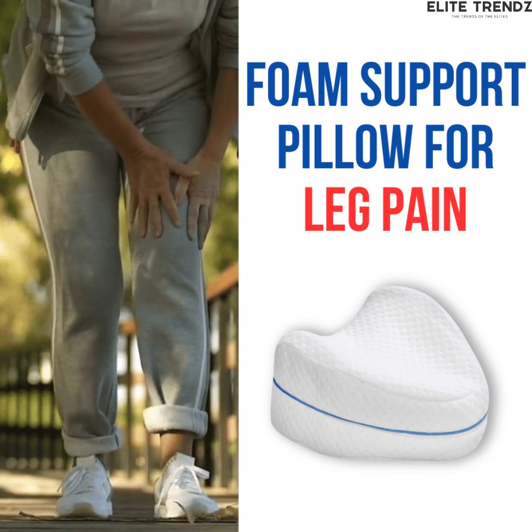 Elite Memory Foam Leg Cushion For Leg Pain Relief