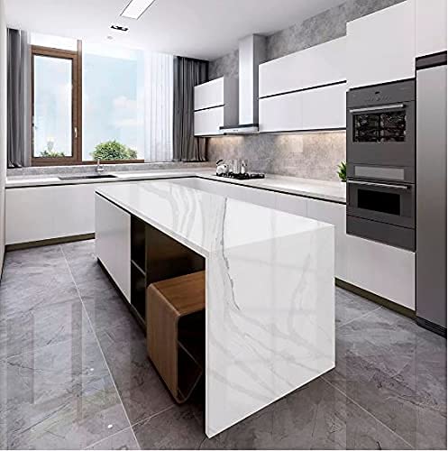 White Marble Self Adhesive Luxurious Stickers: Step Into Unmatched Luxury