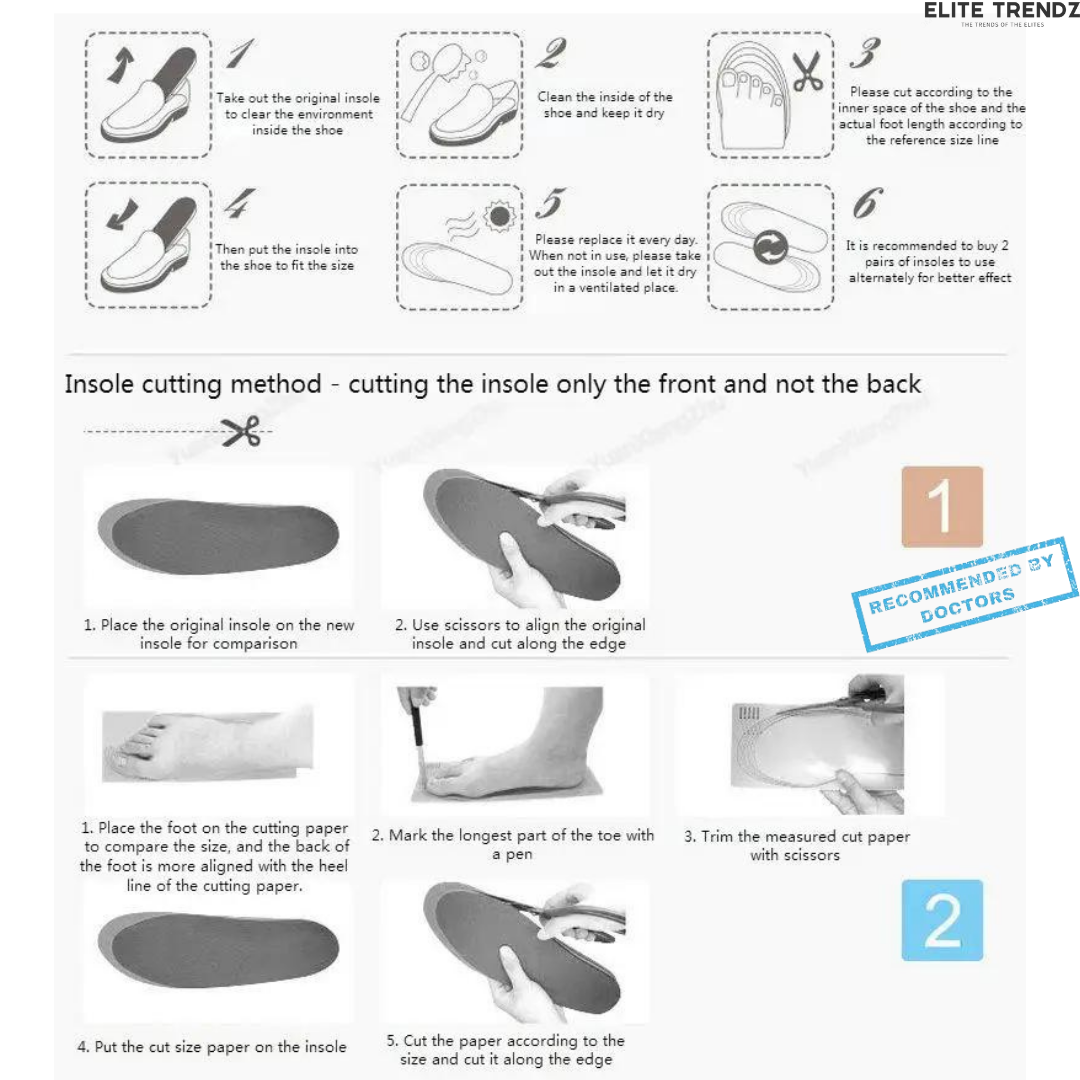 Acupressure Magnetic Free Size Shoe Insole: Get Rid Of Any Pain Within 15 Days- Helps You Stay Fit