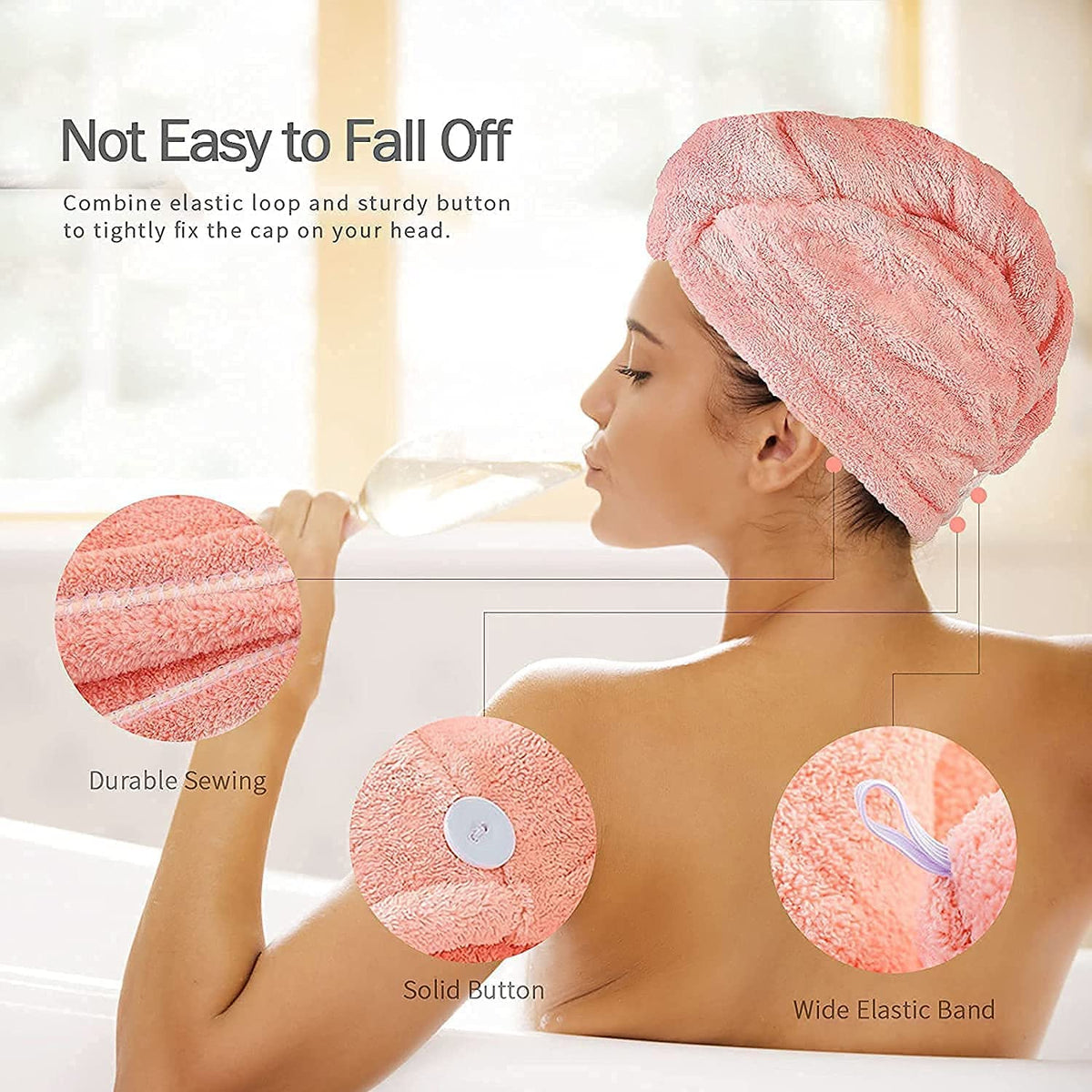 Elite® Magic Instant Dry Hair Towel :Your Shortcut to Gorgeous, Ready-to-Go Hair!