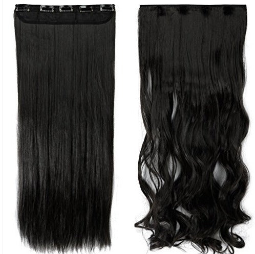Natural Black Straight Hair Extensions 24 inch: Achieve Your Dream Hairstyle without Waiting